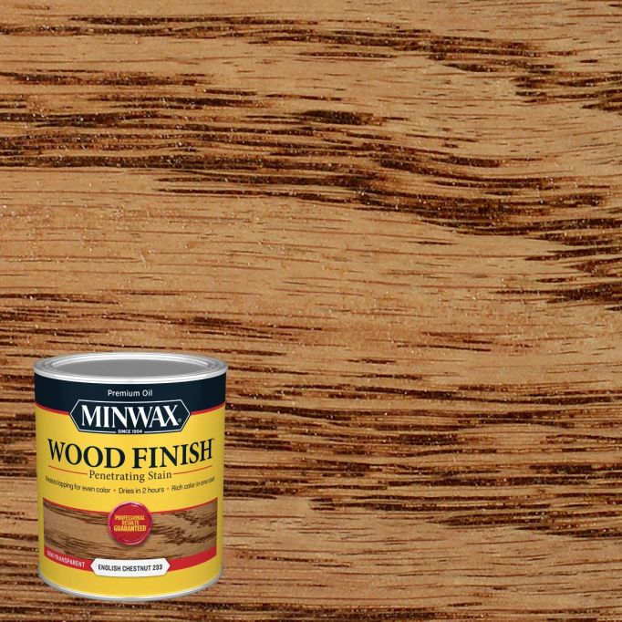 Minwax 1gal English Chestnut 233 Semi-Transparent Stain (Low Odor)