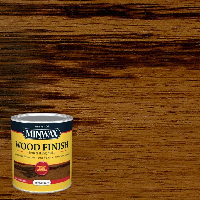 Minwax .5Pt Espresso Semi-Transparent 273 Stain (High Performance)