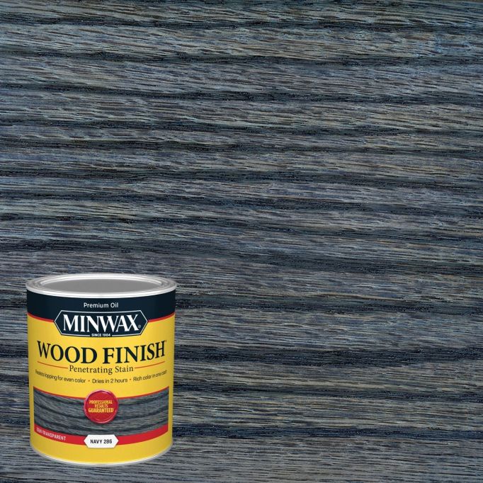 Minwax 1Qt Navy 286 Semi-Transparent Stain (High Performance)