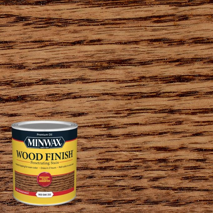 Minwax .5Pt Red Oak 215 Semi-Transparent Stain (High Performance)