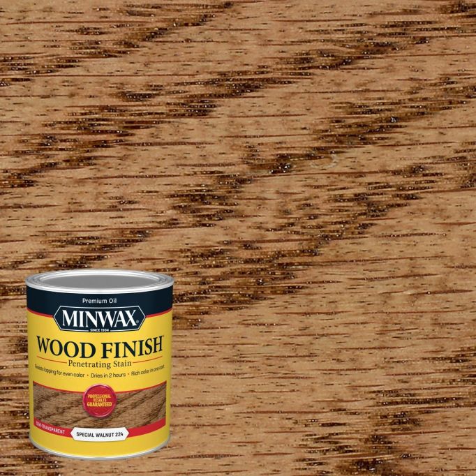 Minwax 1gal Special Walnut 224 Semi-Transparent Stain (Low Odor)