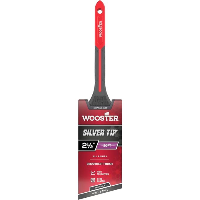 Wooster Silver Tip GripTech MAX Paint Brushes