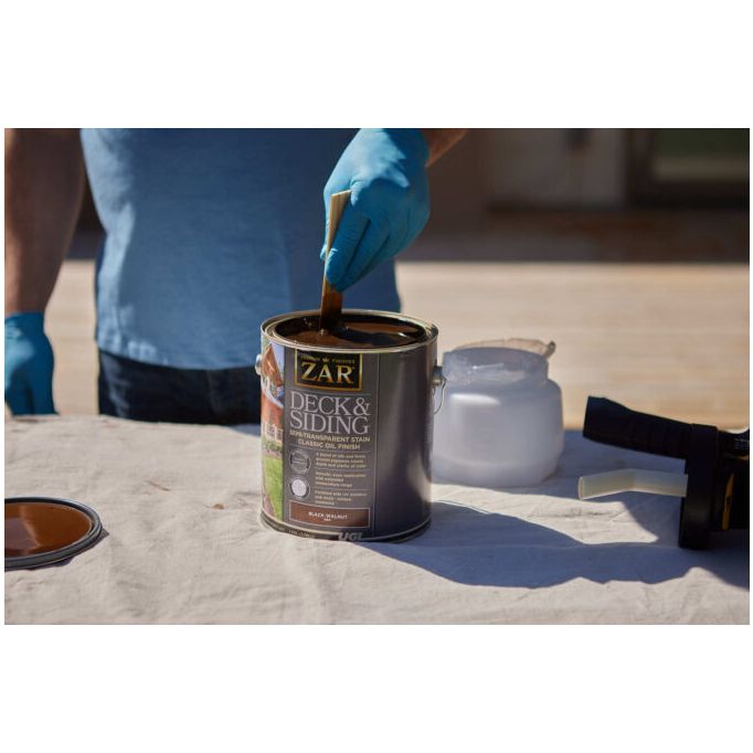ZAR Classic Semi-Transparent Oil Finish Deck and Siding Stains