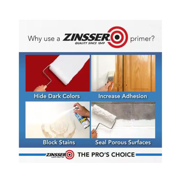 Zinsser Advanced Synthetic Shellac Stain & Odor Blocking Primers