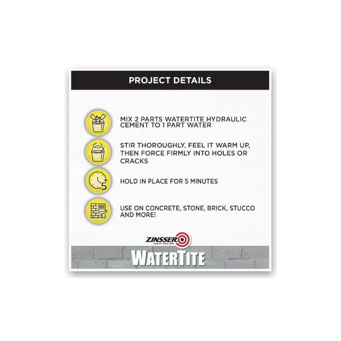 Zinsser Hydraulic Cement