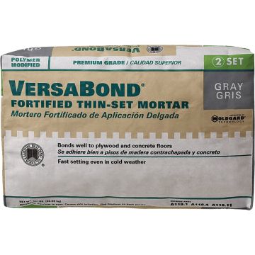 Custom 50lb Gray VersaBond Professional Thin-Set Mortar