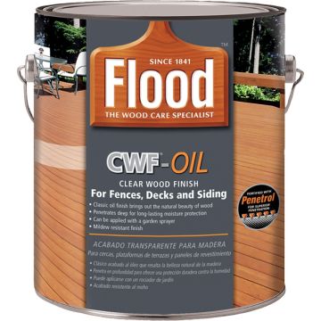 Flood 1gal Clear CWF Exterior Penetrating Oil Wood Finish