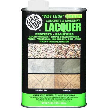 Glaze 'n Seal qt Wet Look Concrete & Masonry Lacquer