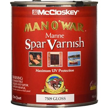 McCloskey 1Qt Gloss Man-O-War Spar Varnish (High Performance)