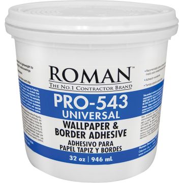 Roman PRO-543 Qt Universal Wallpaper & Border Adhesive