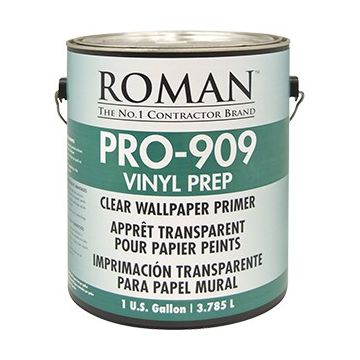 Roman PRO-909 1gal Vinyl Prep Clear Wallpaper Primer