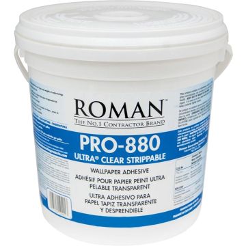Roman PRO-880 Qt Ultra Clear Premium Wallpaper Adhesive