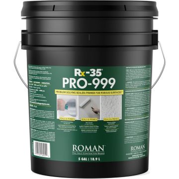 Roman PRO-999 5gal RX-35 Liquid Drywall Repair Primer & Sealer