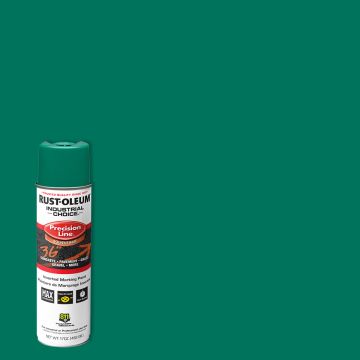 Rust-Oleum 17oz APWA Safety Green Industrial Choice Solvent-Based Inverted Marking Spray Paint