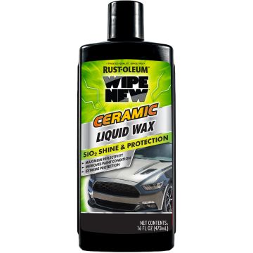 Rust-Oleum 16oz Wipe New Ceramic Liquid Wax & Shine Enhancer