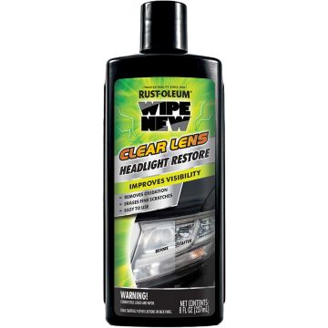 Rust-Oleum 8oz Wipe New Headlight Polish