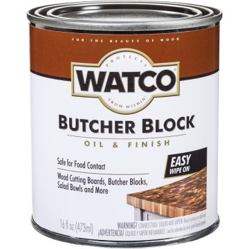 Watco 1pt Clear Butcher Block Oil