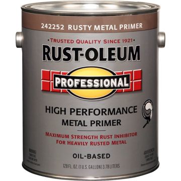 Rust-Oleum 1gal Flat Red Professional Primer (Low Odor)