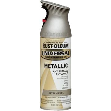 Rust-Oleum 11oz Stain Nickel Metallic Spray Paint