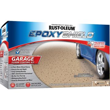 Rust-Oleum 120oz Tan Epoxyshield Garage Floor Coating Kit