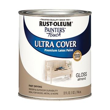 Rust-Oleum qt Gloss Almond Ultra Cover Painters Touch Paint