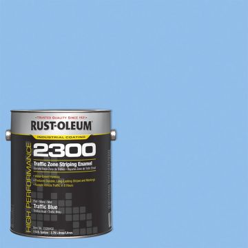Rust-Oleum 1gal Flat Blue Traffic and Zone Striping Paint