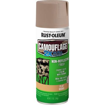 Rust-Oleum 12oz 2X Khaki Camouflage Specialty Spray Paint