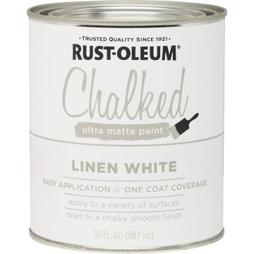 Rust-Oleum Qt Linen White Chalked Paint