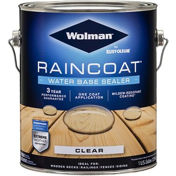 Wolman 1gal Clear Raincoat One Coat Sealer Water Based