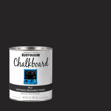 Rust-Oleum qt Black Chalkboard Brush On Paint