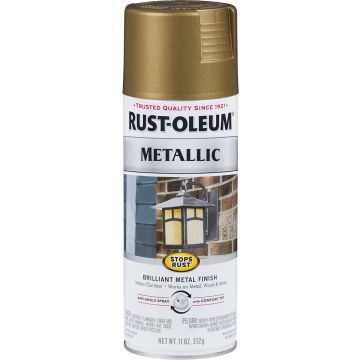 Rust-Oleum 11oz Champagne Bronze Metallic Stops Rust Spray Paint