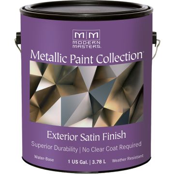 Modern Masters 1gal Exterior Metallic Treasure Gold