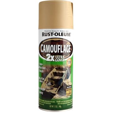 Rust-Oleum 12oz 2X Sand Camouflage Specialty Spray Paint