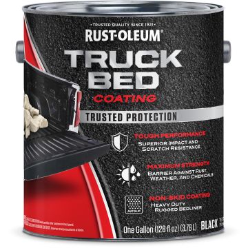Rust-Oleum 1gal High Gloss Black Automotive Truck Bed Coating