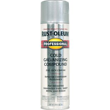 Rust-Oleum 15oz Flat Cold Galvanizing Compound Spray Paint