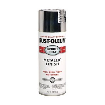 Rust-Oleum 11oz Chrome Bright Coat Metallic Stops Rust Spray Paint