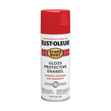 Rust-Oleum 12oz Gloss Sunrise Red Stops Rust Spray Paint