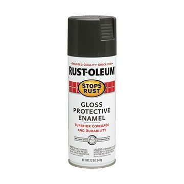 Rust-Oleum 12oz Gloss Smoke Gray Stops Rust Spray Paint