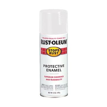 Rust-Oleum 12oz Flat White Stops Rust Spray Paint