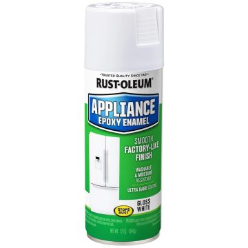 Rust-Oleum 12oz Gloss White Appliance Specialty Spray Paint