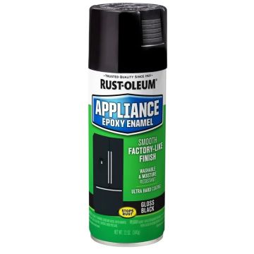 Rust-Oleum 12oz Gloss Black Appliance Specialty Spray Paint