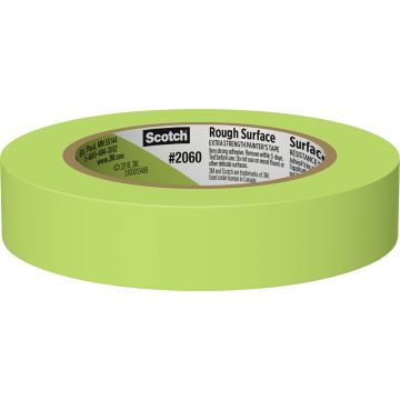 3M 24mm Green Scotch Masking Tape for Hard-to-Stick Surfaces (36 per Pack)