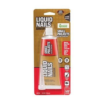 Liquid Nails 4oz Tube Multi Purpose Home Repair Adhesive 20 VOC