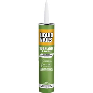 Liquid Nails 10oz Subfloor & Deck Construction - Latex Adhesive