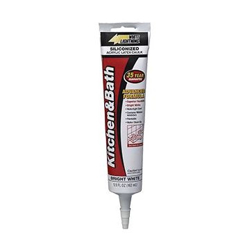 White Lightning 5oz White Tub & Tile Caulk