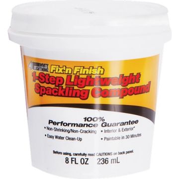 White Lightning .5Pt One Step Lightweight Spackling