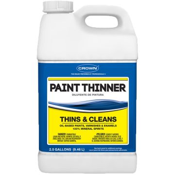 Crown 2.5gal Paint Thinner (Case of 2)