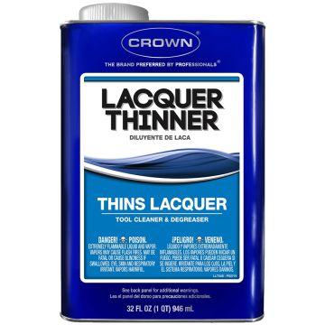 Crown 1Qt Lacquer Thinner (High Performance)