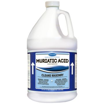 Crown 1gal Muriatic Acid (Case of 4)