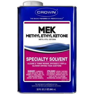 Crown 1Qt MEK Specialty Solvent